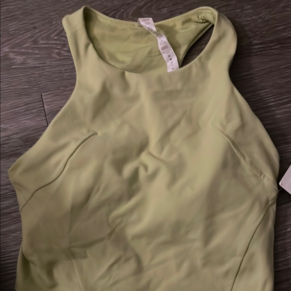 lululemon athletica Light Green Tank Top